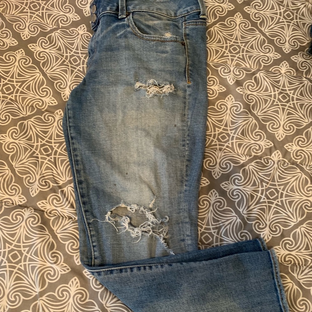 AE stretch artist jeans !💕